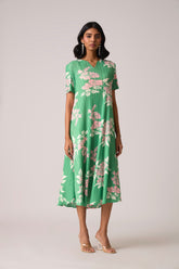 Jules Dress - Peppermint Green